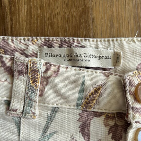 Anthropologie Vintage Style High Waisted Button Fly Bootcut Jeans Size 26 - Picture 3 of 13